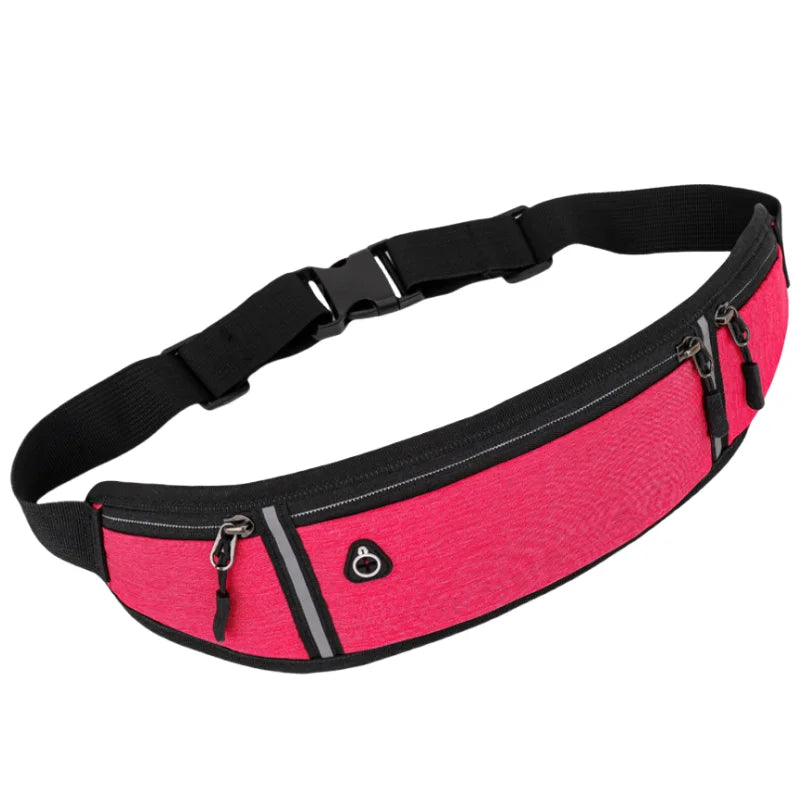 Unisex Waist Bag Running Sports Belt Waist Pouch Men Sports Cycling Phone Bag Waterproof Holder Women Running Waist Belt Bag