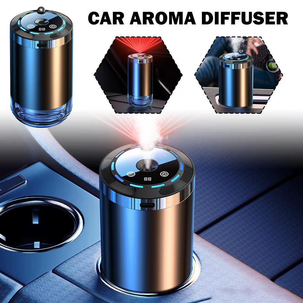 Car Diffuser Humidifier 5 Modes Car Humidifier Aromatherapy Diffusers Car Air Freshener for Car Home Office Bedroom Long