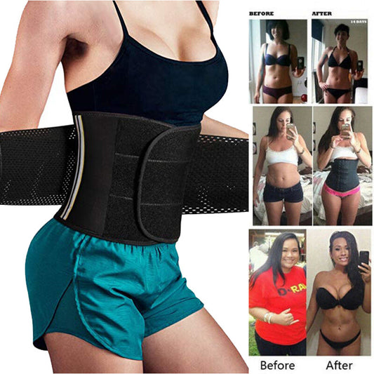 Sport Waist Trainer Weight Loss Women Sweat Thermo Wrap Body Shaper Sauna Belt