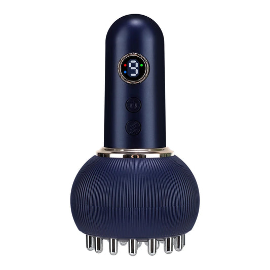 Wireless Guasha Massager Body Shaping Heating Scraping Brush Drainage Machine Fat Burner Rechargeable