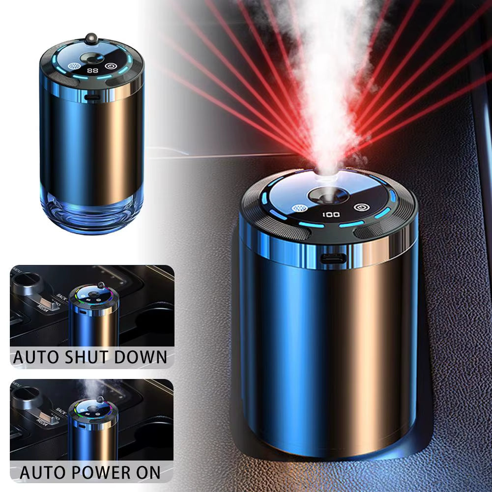 Car Diffuser Humidifier 5 Modes Car Humidifier Aromatherapy Diffusers Car Air Freshener for Car Home Office Bedroom Long