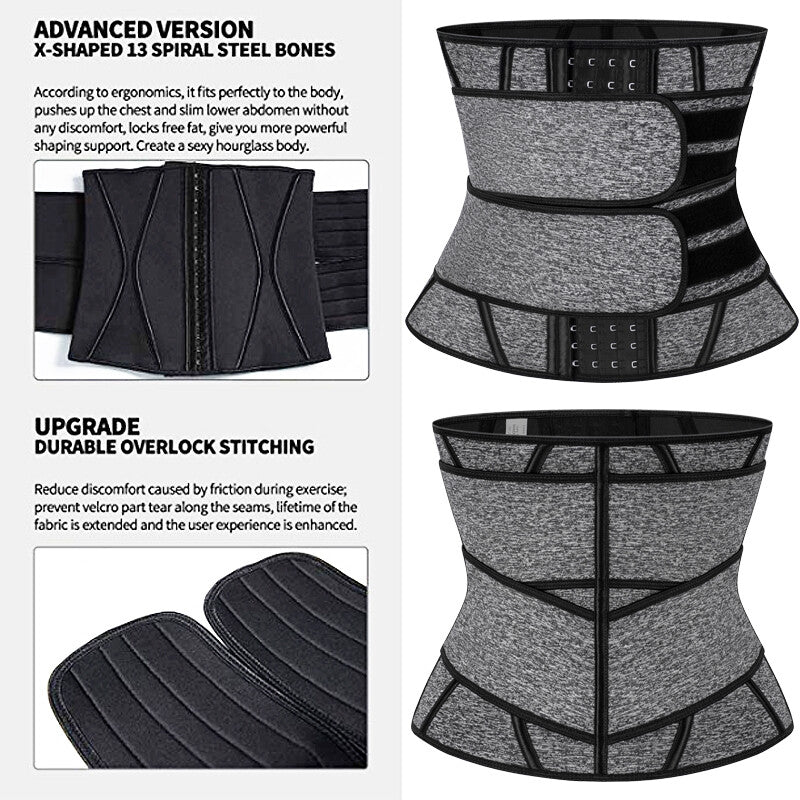 Sport Waist Trainer Weight Loss Women Sweat Thermo Wrap Body Shaper Sauna Belt
