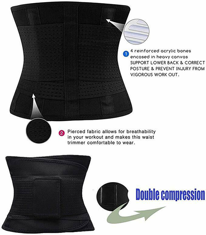 Sport Waist Trainer Weight Loss Women Sweat Thermo Wrap Body Shaper Sauna Belt
