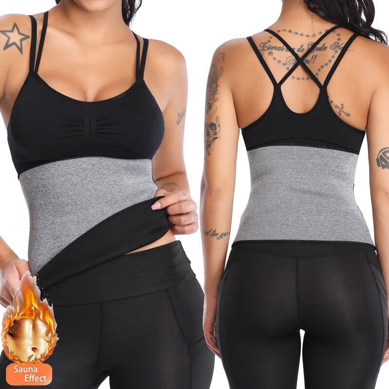 Sport Waist Trainer Weight Loss Women Sweat Thermo Wrap Body Shaper Sauna Belt