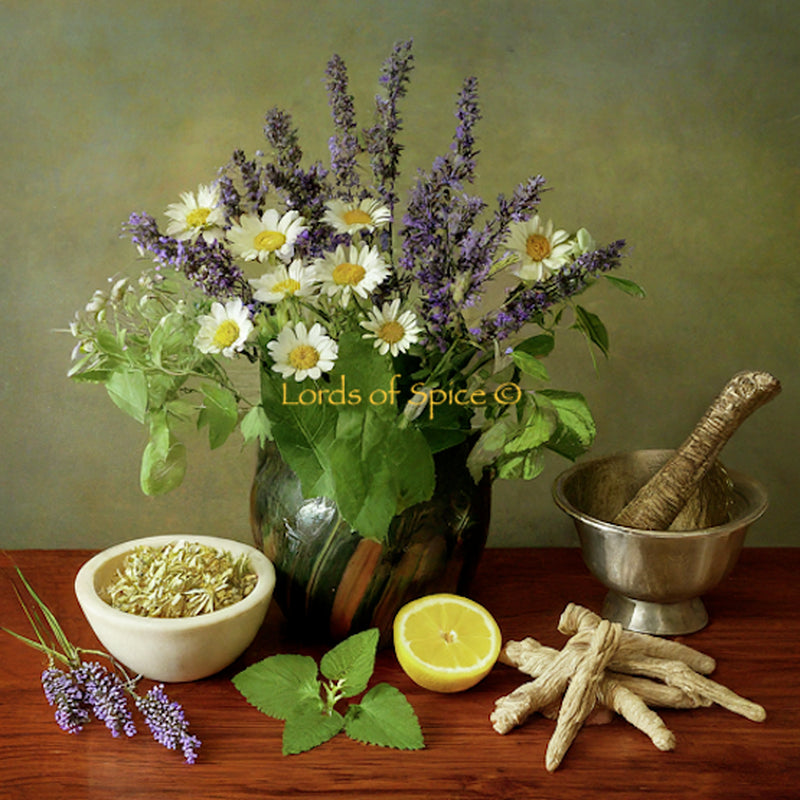 Stress Relaxation Blend Historically for Calming and Relax - Herbal Tea USA