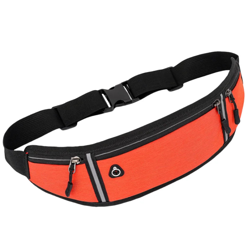 Unisex Waist Bag Running Sports Belt Waist Pouch Men Sports Cycling Phone Bag Waterproof Holder Women Running Waist Belt Bag